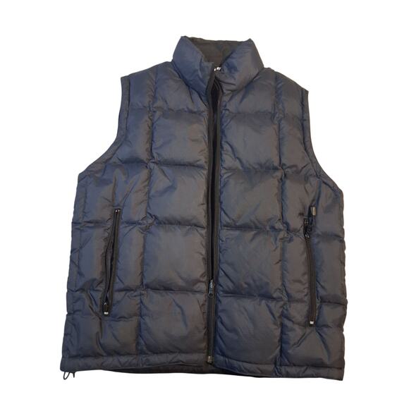 Gap Reversible Down Puffer Vest Mens size Small Gorpcore Outdoors Hiking Working - Picture 8 of 13